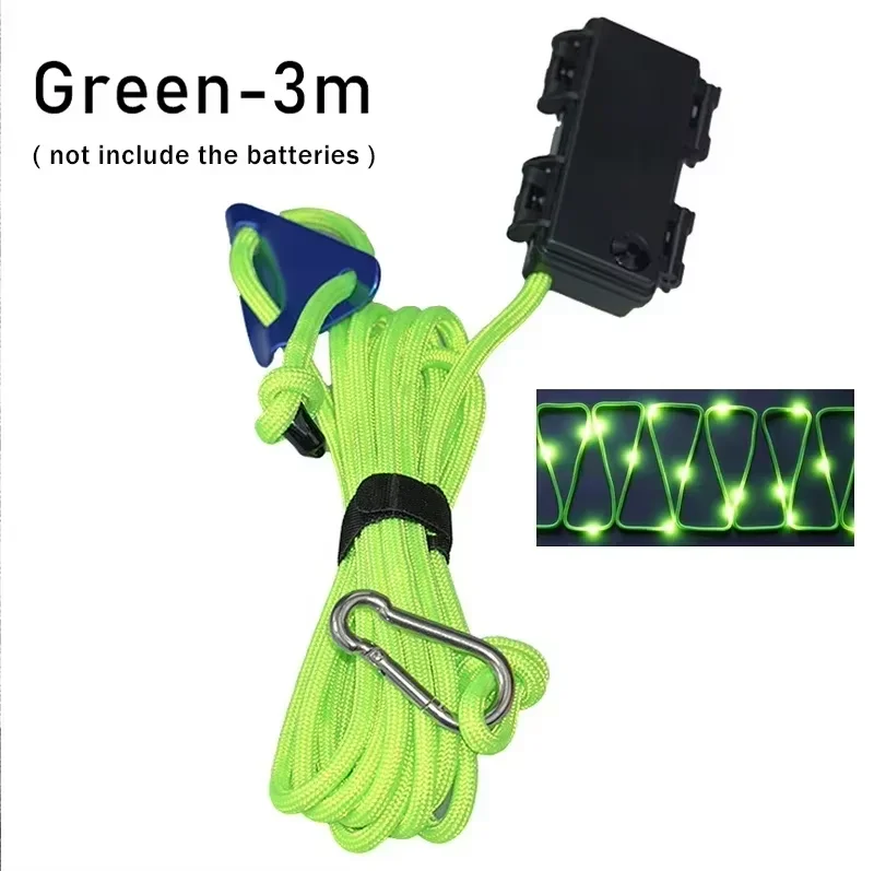 ShineTrip LED Camping Wind Seil Leuchtende Lampe Markise Zelt Dach Anti-Trip Nacht Warnung Atmosphäre Licht Outdoor Winddicht Seil licht 5