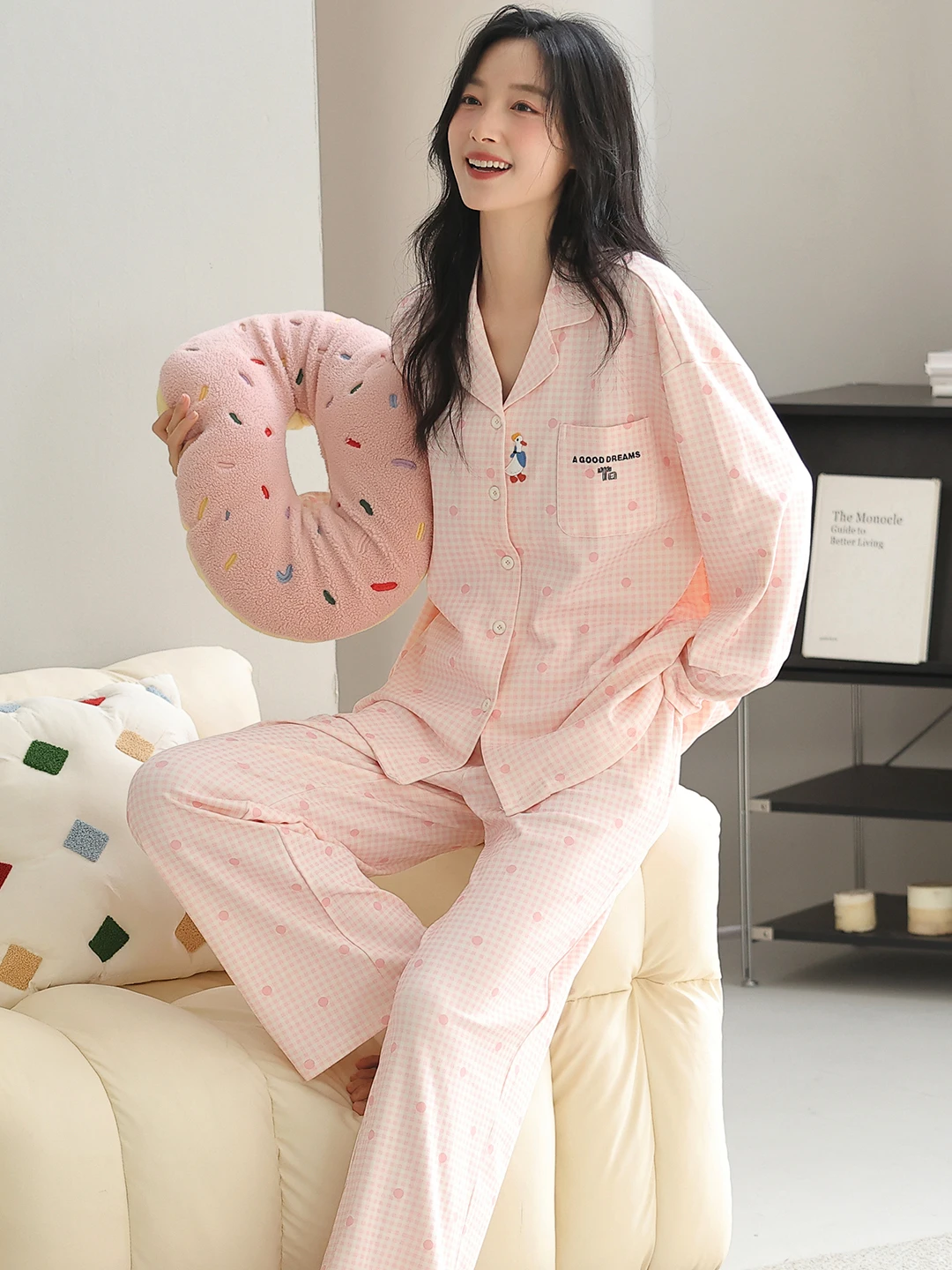 pigiama-in-puro-cotone-da-donna-con-maniche-lunghe-e-pantaloni-lunghi-completo-da-casa-con-colletto-adorabile-cardigan-aperto-moda-per-la-casa-primavera-autunno