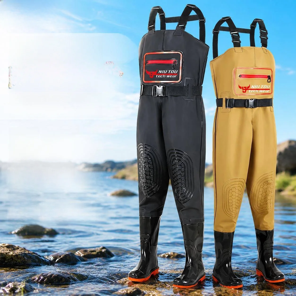 tuta-da-pesca-in-pelle-rinforzata-per-uomo-pantaloni-impermeabili-scarpe-da-acqua-attrezzatura-da-pesca-tuta-integrale-abbigliamento-protettivo-per-pioggia-intensa