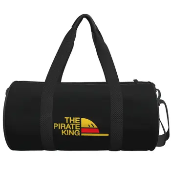 Il Re Pirata ZORO Borsa da palestra Onepice Giappone Borse sportive da nuoto Uomo Donna con scarpe Borsa da fitness vintage Borse da esterno