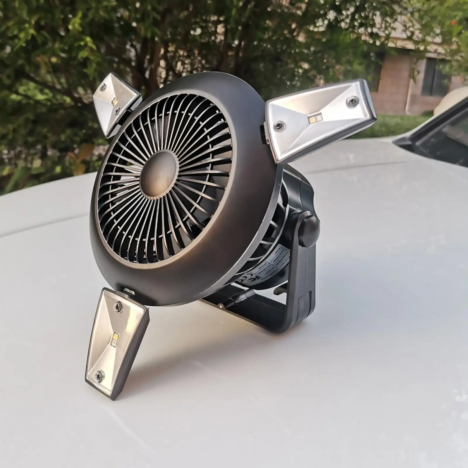 

Вентилятор для кемпинга со светодиодной подсветкой Солнечный подвесной вентилятор Отключения Фонарь