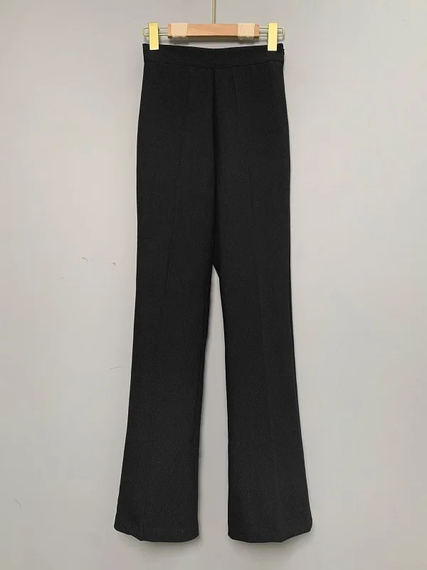 WOMENGAGA Korea Style Sexy Elegant High Waist Korean Flare Pants Office Lady Slim Fashion Women Pants Casual Trousers 868L