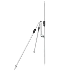 GSR2 Dual Strut Support Pole Bipod with 2 Telescopic Legs for Surveying Accessories Reflector Prism ,130-220cm Aluminum Alloy