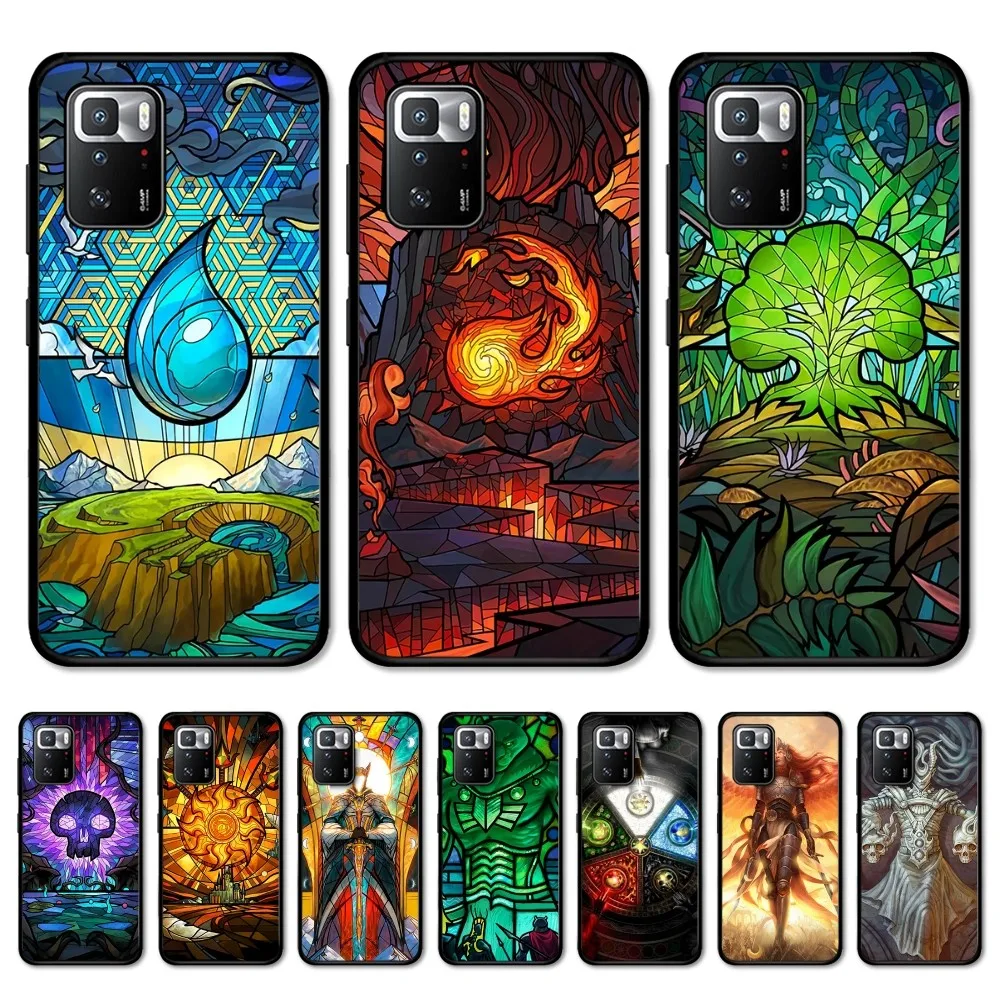 M-Magic The G-Gatherings Phone Case For Redmi 5 6 7 8 9 10 plus pro 6 7 8 9 A GO K20 K30 K40 pro plus F3 Fundas