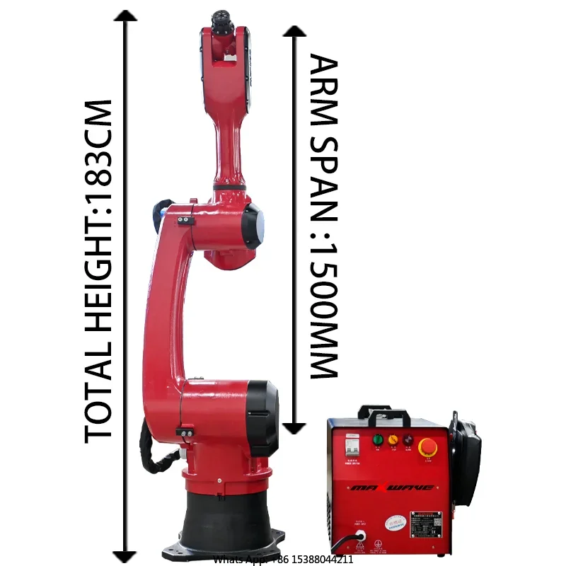 6 Axis Mini Automatic Robot Arm/robotic Arm Industrial/robot Arm Picking Loading Welding Robot