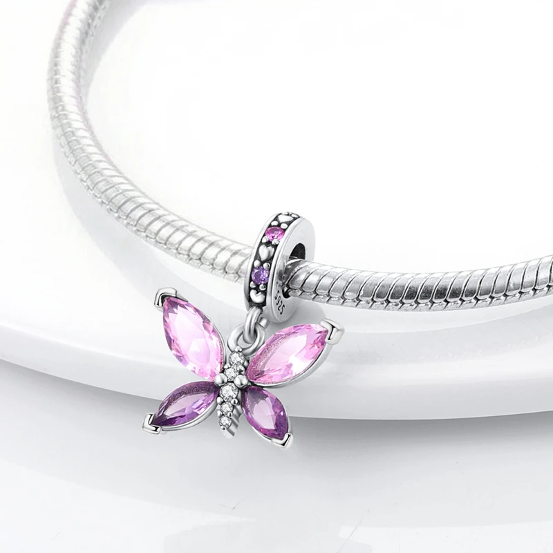925 Sterling Silber Drachenei Öffnungs- und Schließanhänger Perle CZ Zirkon Anhänger Passend für Original-Armband DIY Schmuck Geschenk – Detail 14