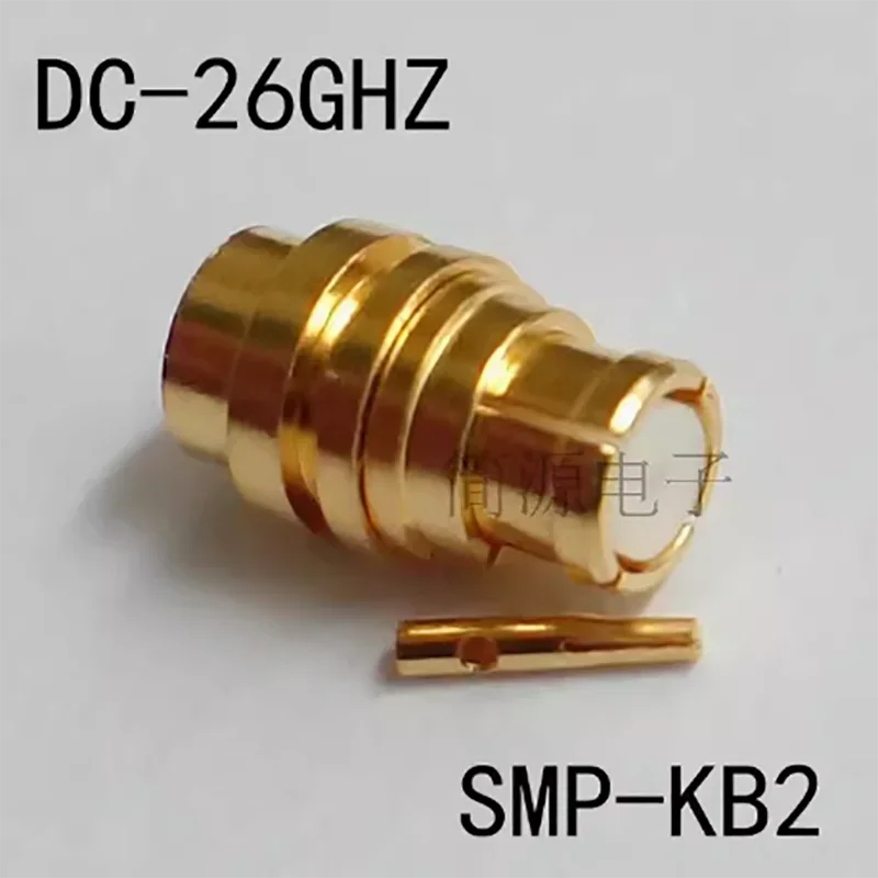 RF Connector SMP-KB2 High-frequency 26G Suitable for 086/RG405 Semi Flexible SMP Female RF Connector