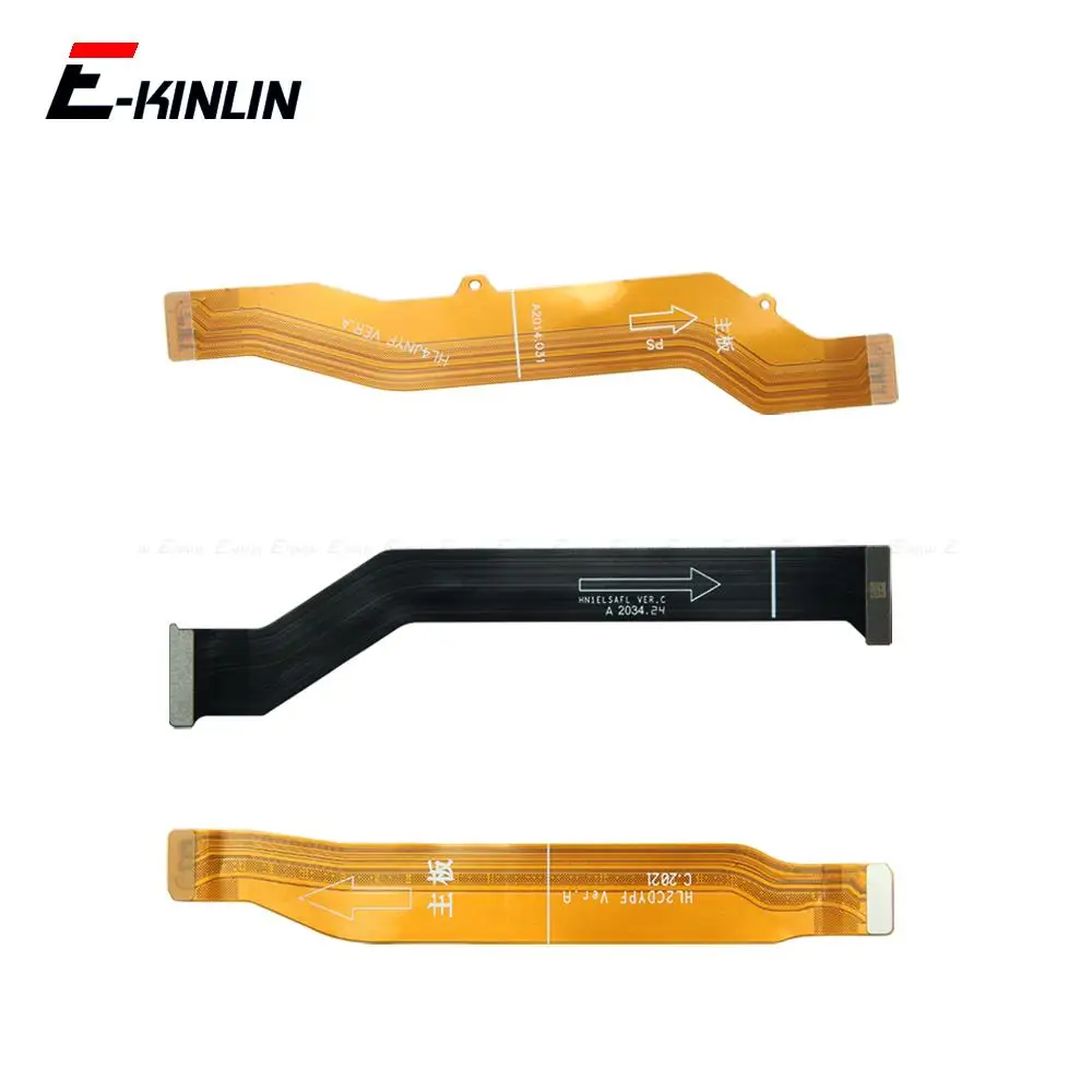 Main Board Motherboard LCD Connector Flex Cable For HuaWei P50 P40 P30 Lite E Pro Plus 5G P50E Parts