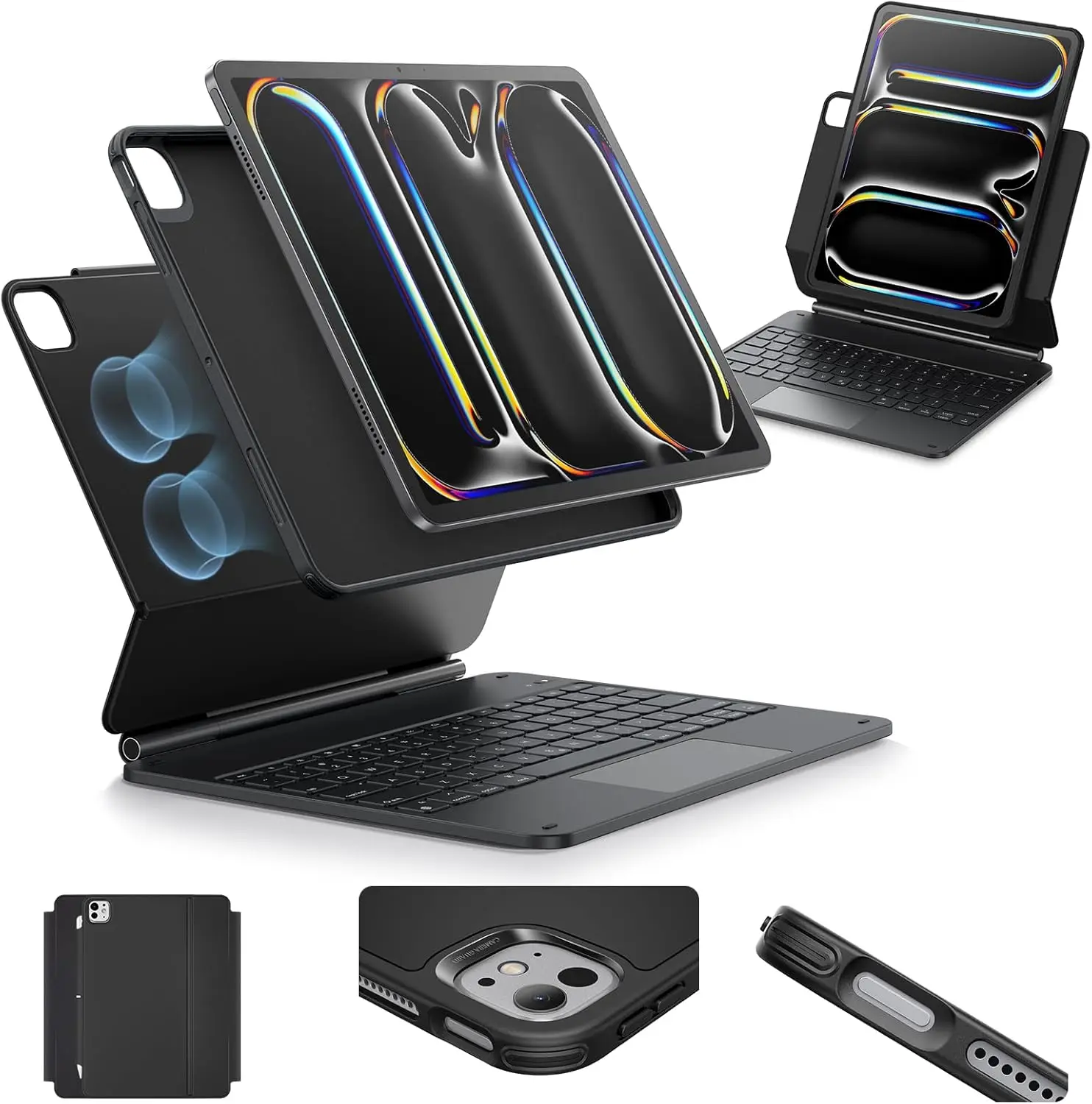 Premium Wireless Bluetooth Headphones with Noise Cancellation, 30-Hour Battery Life, Hi-Fi Sound for Travel & Work