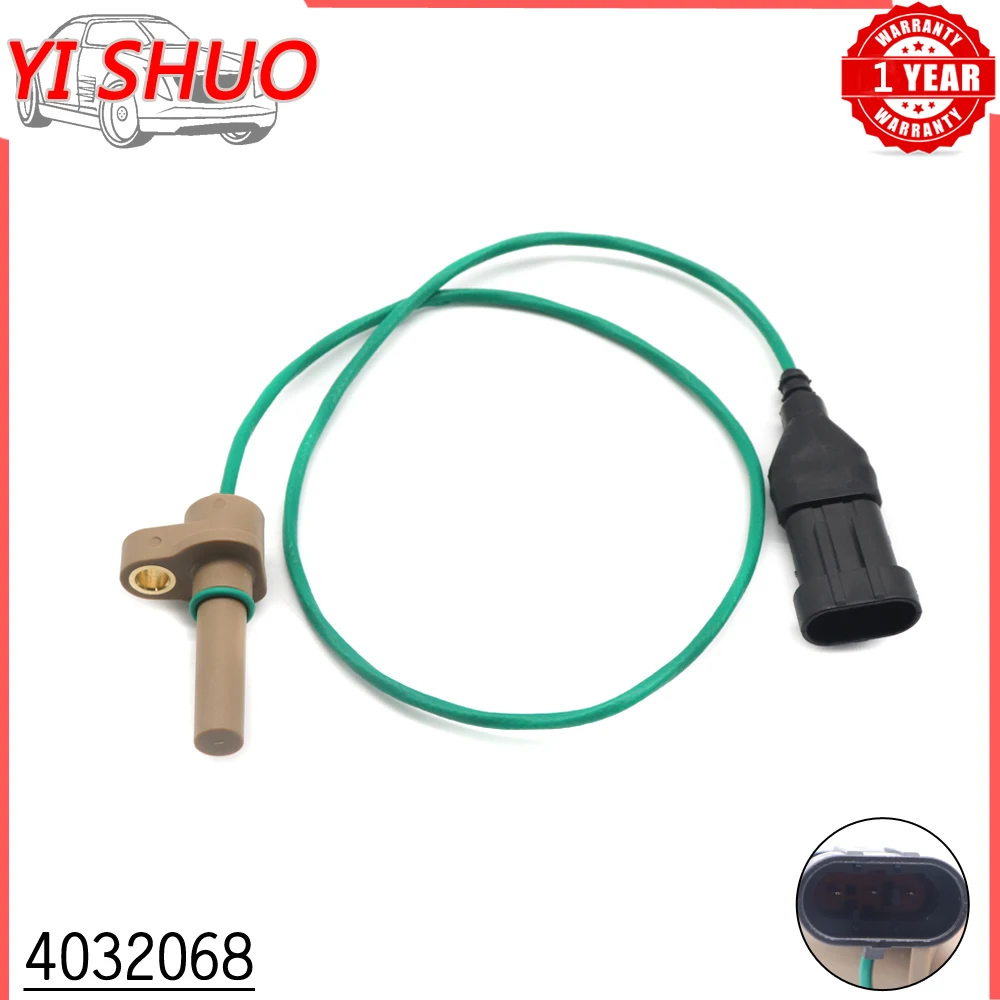 Car Turbo Speed Sensor For Cummins Turbo ISX ISM ISL 8.0L for Volvo VNL VHD VNM WX42 WX64 4032068 4036059 4032028 4089377