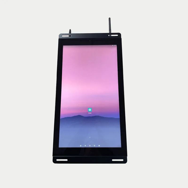 Capacitive touch screen display with WiFi, RJ45, 4G LTE industrial kiosk interactive device - USB, DVI interface, 3 years