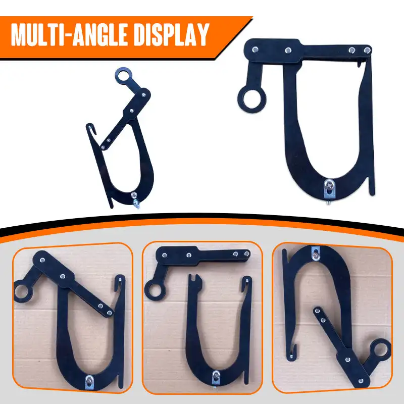 1PC High Altitude Rope Threading Device Plastic Multi-Purpose Mooring Rope Tightener & Dock Hook