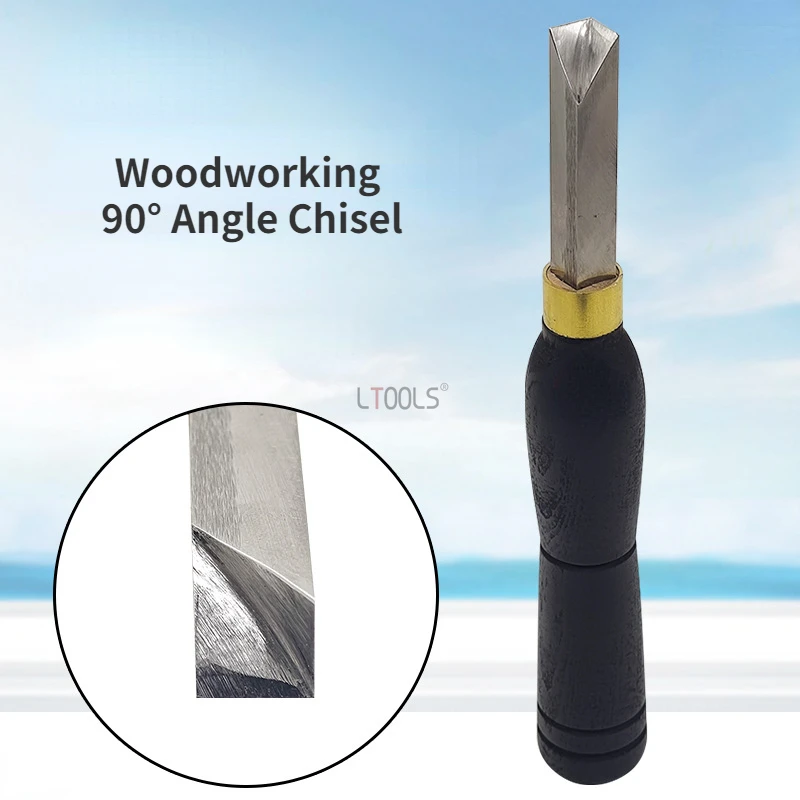 

Multifunctional Woodworking 90° Angle Chisel Gouges for Carving Wood High-speed Steel Square Chisel Hinge Punching Hand Tools