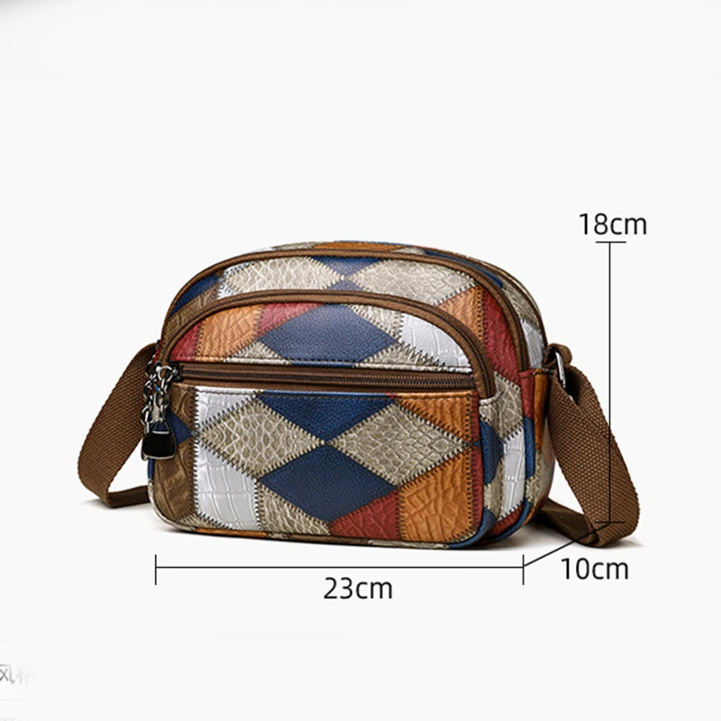 Klasyczne stare pieniądze patchworkowe torby moda damska luksusowy projektant torebki i portmonetki nowy torba na ramię Crossbody projektowania