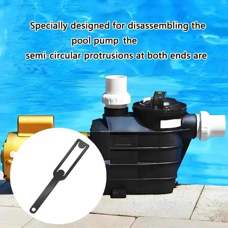 

WXTC Pool Pumps Cover Removal Tool Suitable for Pumps Solid Metal Construction Rusts Resistant Coating