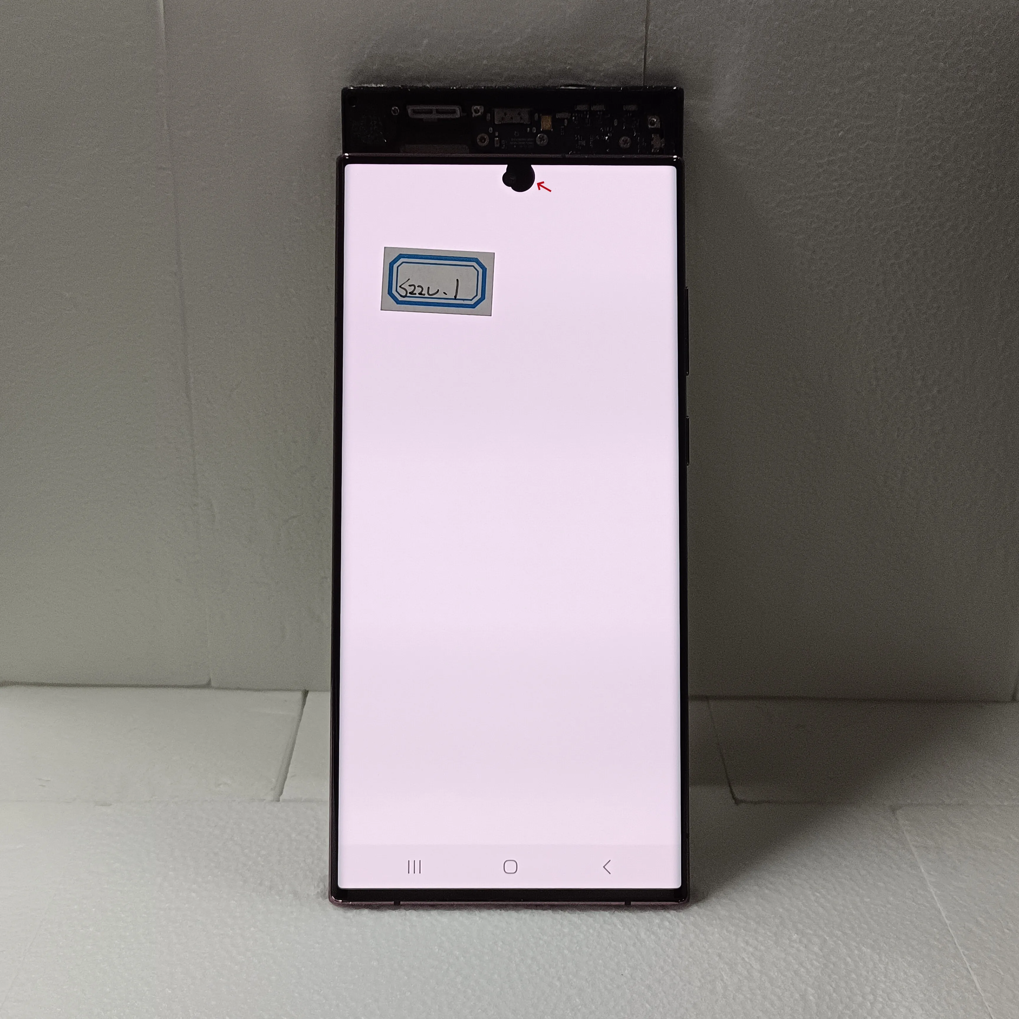 100% prueba AMOLED para Samsung S22 Ultra Display S908 S908b S908u reemplazo de la pantalla táctil con defectos para Galaxy S22 Ultra Lcd