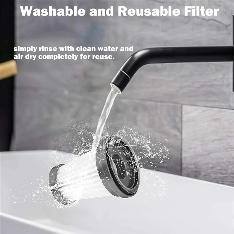 

AB34-For Moosoo K12 K12 PRO K13 Cordless Vacuum Cleaner Easy To Use Filter And Filter Accessories