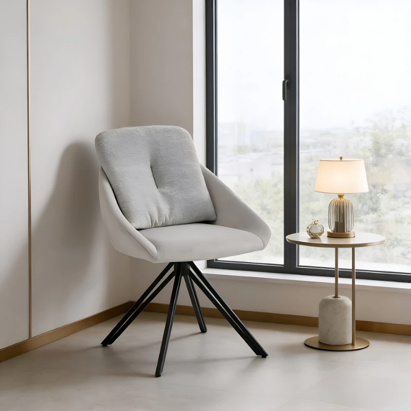 Dining Chair Home Commercial Office Chair Backrest Simple Leisure Chair