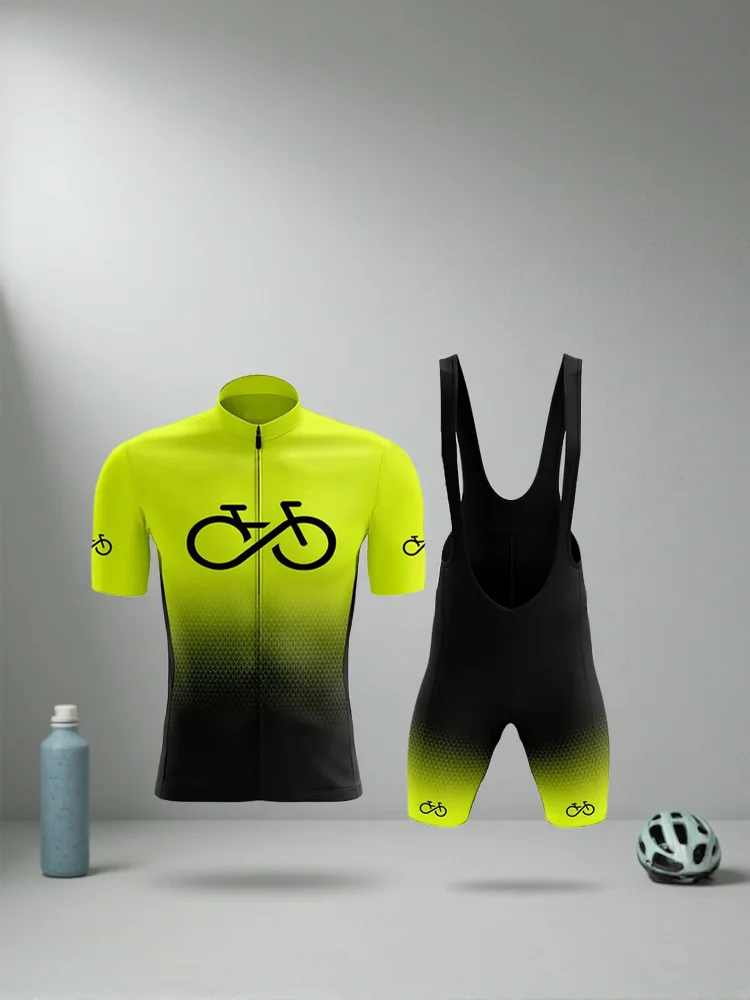 AliExpress honu fast 2026 Summer Men's Clothing Cycling Shorts Mtb Cycle Jersey Complete Male Uniform Road Jacket Pants Gel Bicycle Suit Sports Set