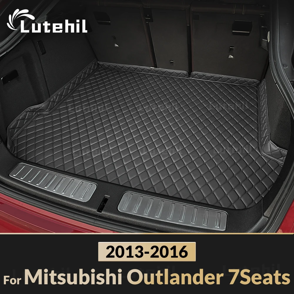 

Коврик для багажника с высокими краями для Mitsubishi Outlander Seven сиденья 2013 2014 2015 2016