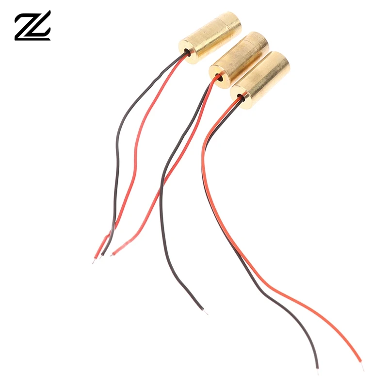 

Laser Head 650nm 9mm 3V 50mW Laser Cross Diode Module Red Copper Head Line / Point / Cross Laser Diode