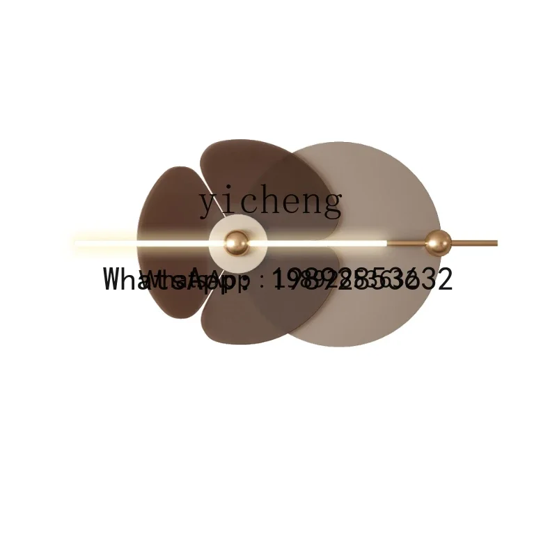 Z1 Light Luxury Living Room Ornaments Iron Restaurant Three-Dimensional Decorations Acrylic Wall Decoration home decor