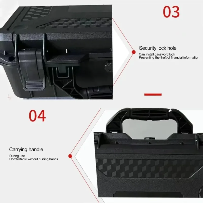 Portable Grinding Machine Case Angle Grinder Tool Box Plastic Storage Case for Cordless Electric Grinder Workshop Organizer Box