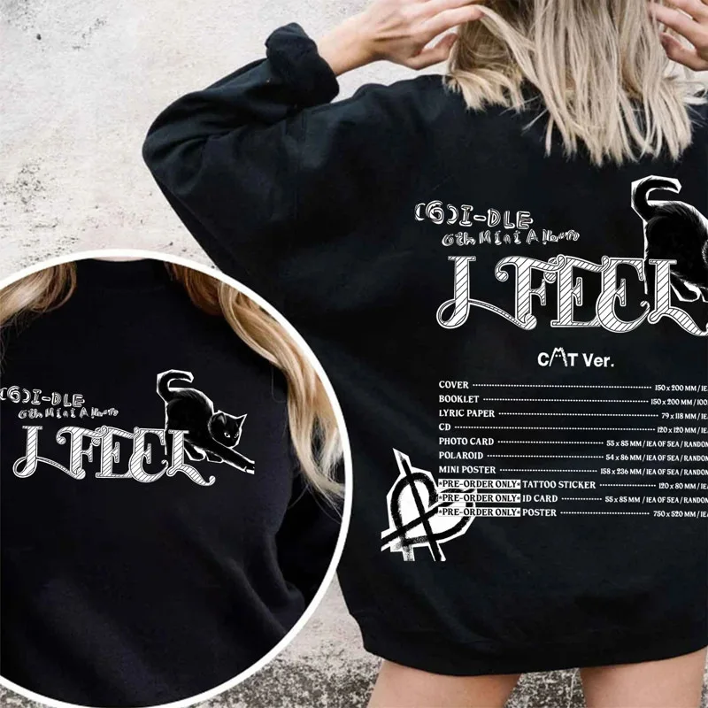 GIDLE World Tour Hoodie GI-DLE i am Free-TY Hoodie Sweatshirt Merchandise GIDLE Hoodie Cotton Premium Quality Hoody