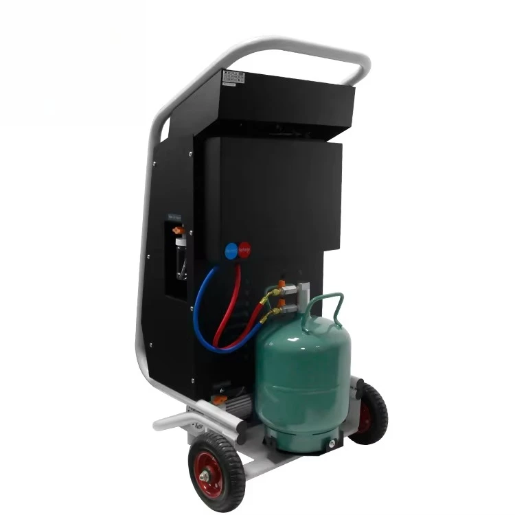 Car R134a AC Machine Car Recovery Full Auto Refrigerant Recycle Recovery Machine Flushing Machine