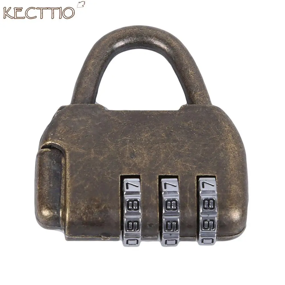 

Alloy Password Locks Portable Cabinet for Luggage, Jewelry Box Case, Resettable Combination Number Padlock, Keyless Code Lock