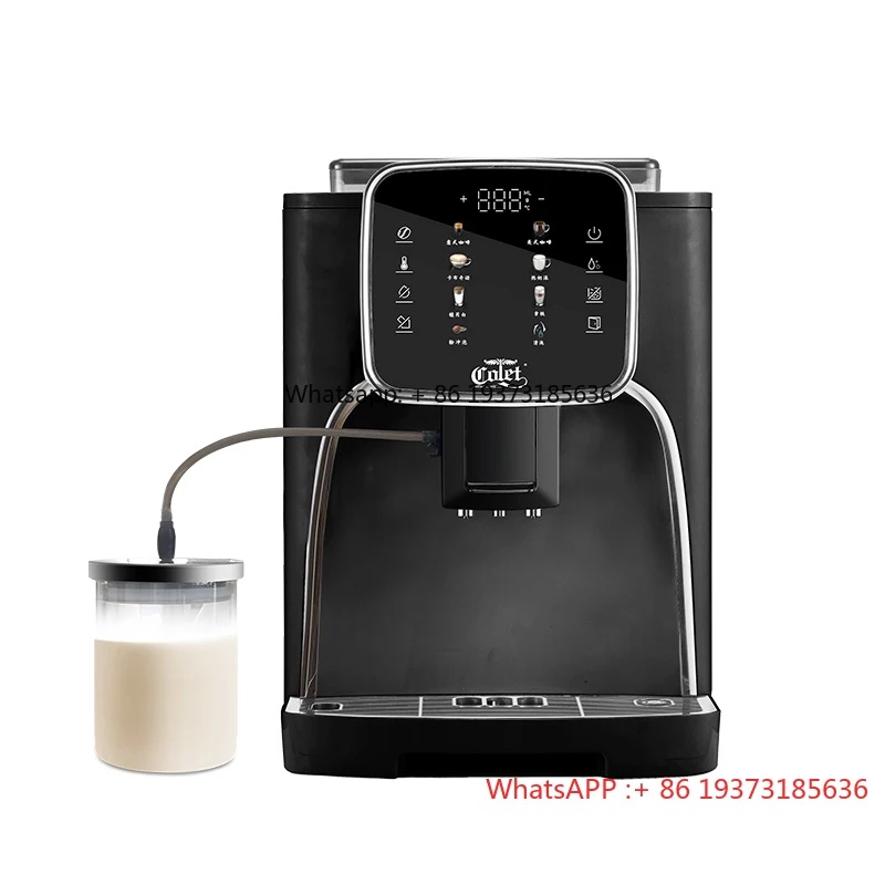 6 Coffee Drinks One Touch Get Cappuccino Fully Automatic Bean To Cup Espresso Coffee Machine