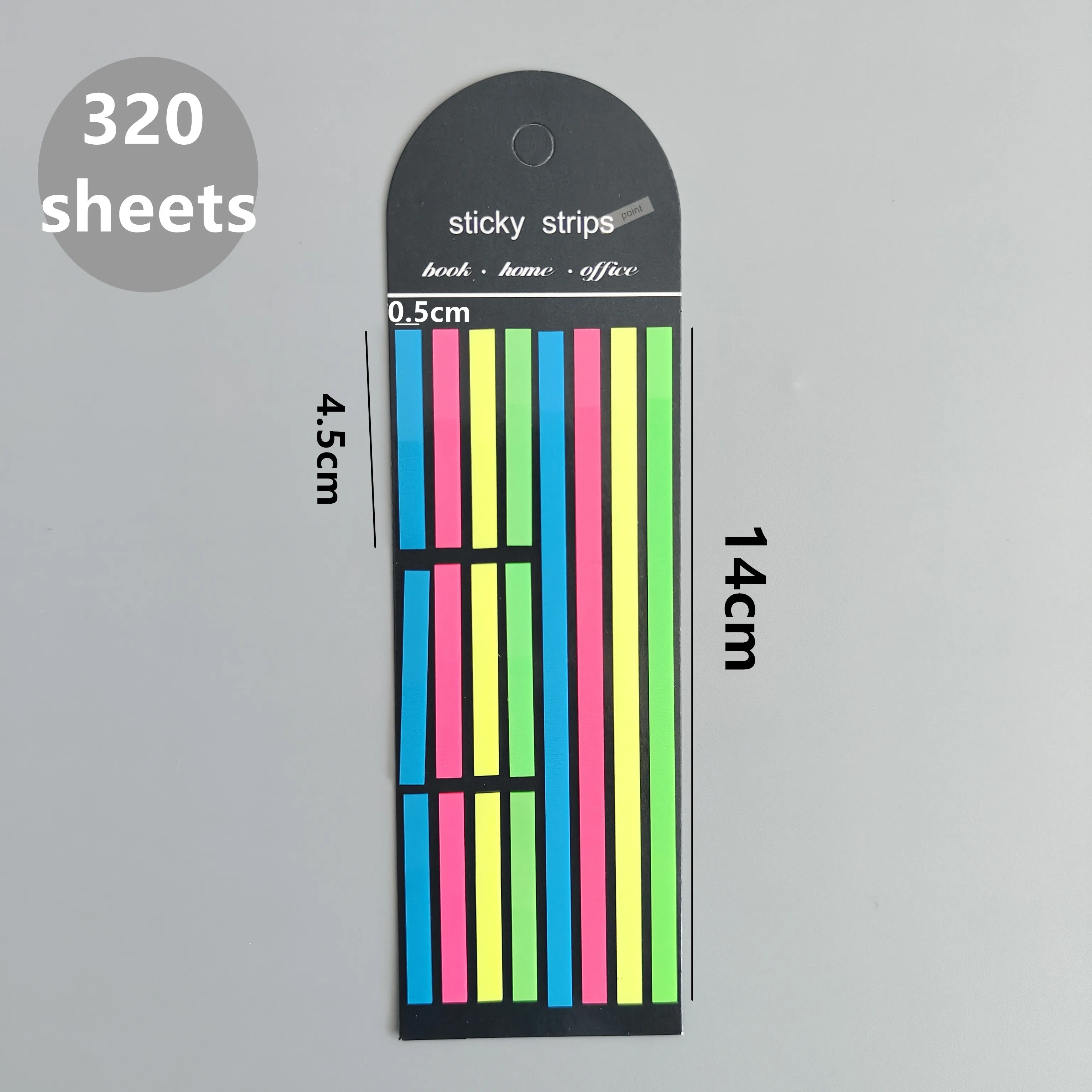 160 Blatt transparente Haft notizen selbst klebende Lese anmerkung für Bücher Notizblock Lesezeichen Notizblock Index Tabs – Detail 12