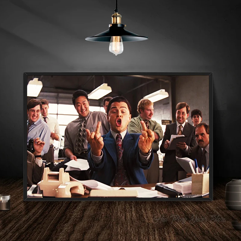

Classic Movie Poster Artwork Canvas Painting Funny Posters Prints Modern Home Decoration Painting Wall Art for Office Room Decor