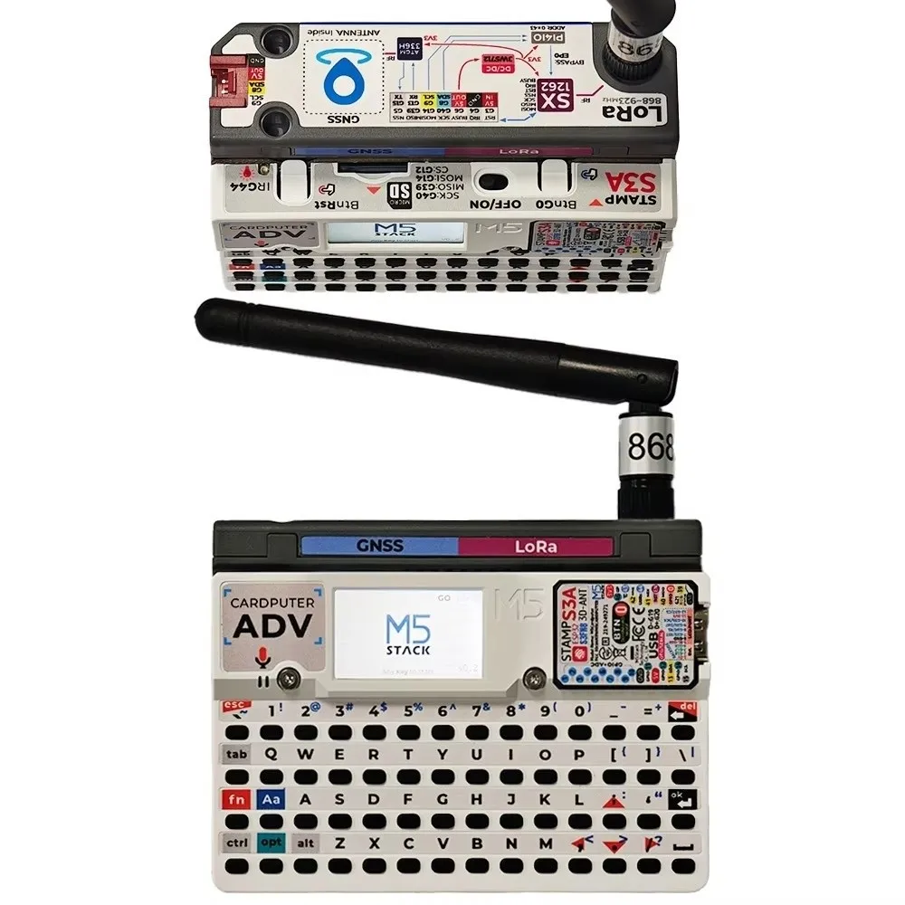 1.14 Inch Screen Portable Computer 1750mAh Battery 56 Key Keyboard M5 Development Kit Programmable Automation IoT Controller