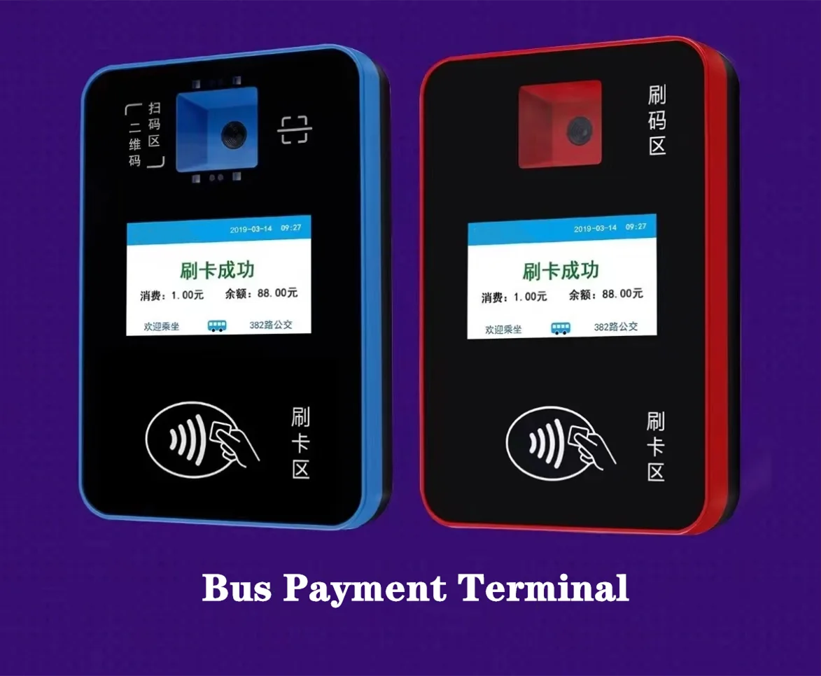 RD300 5 بوصة Android QR Code Ticket Validator Payment POS Machine قارئ البطاقات الذكية للحافلة De Transport العامة