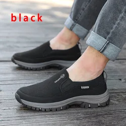 Zapatos casuales antideslizantes para hombres, zapatos de calcetines con suela de goma duradera, zapatos deportivos para el hogar, caminar, viajes al aire libre