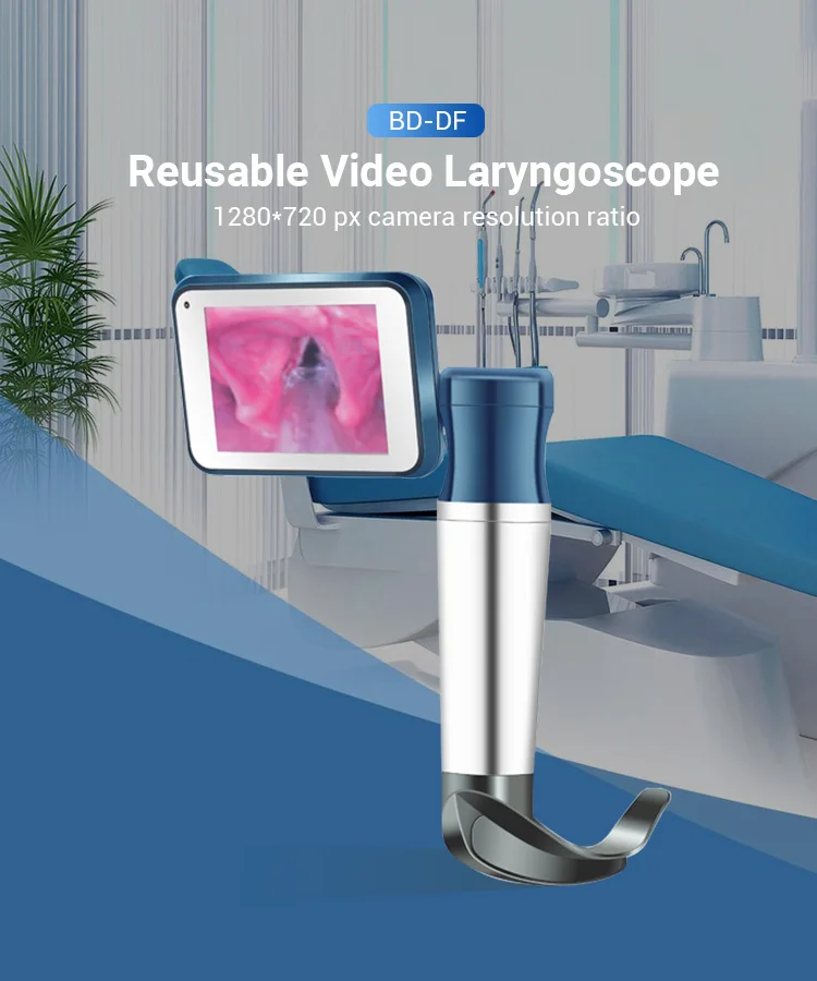 Hottest selling reusable video laryngoscope with 3.2 inch