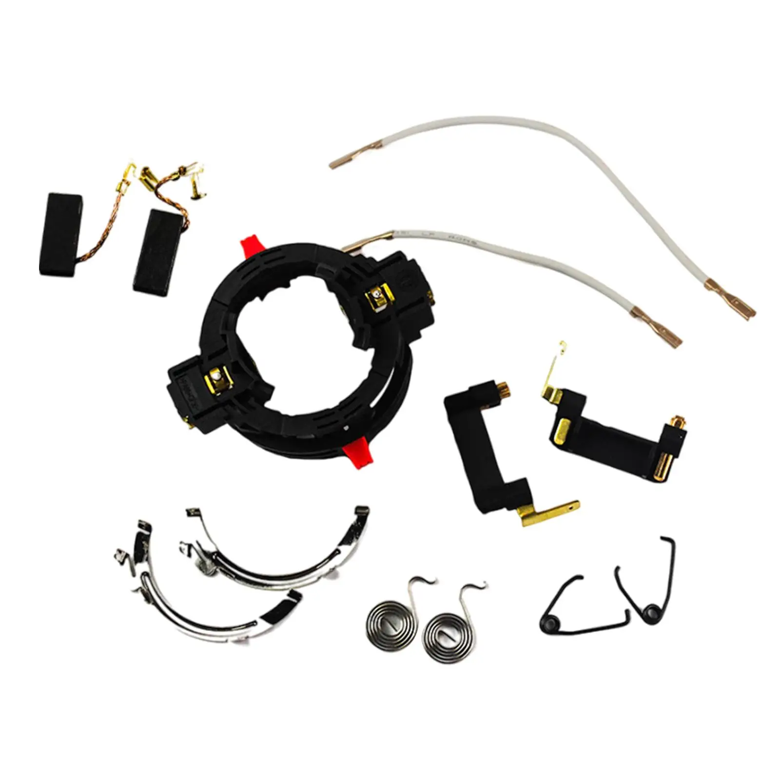 

Carbon Brush Holder Set Spare Part Power Tool Easily Install Sturdy Electric Drill Replacing for Gbh2-26RE Gbh2-26dre Gbh2-26