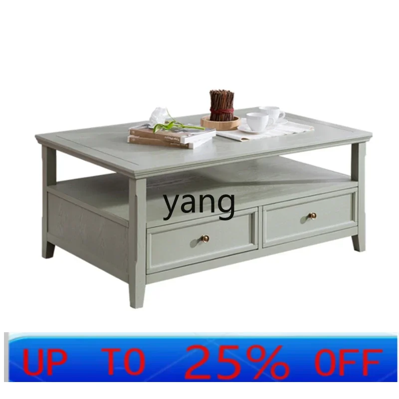 

CX Solid Wood Tea Table Four Buckets Creative Table-Console Living Room Kung Fu Tea Table Combination