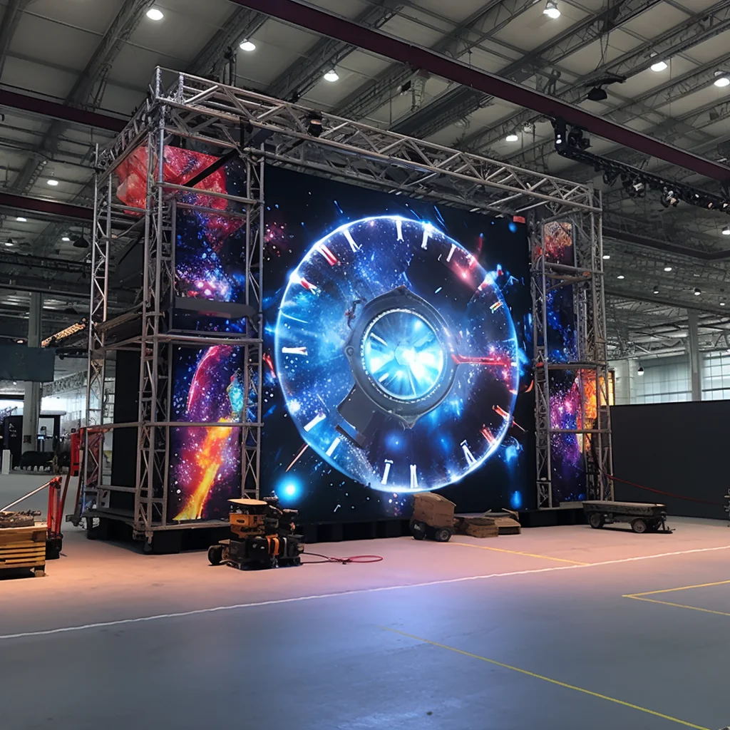 Customizable Indoor P4.81 Rental Full Hd Stage Led Display Screen for Video Studio Concert Digital Screen Event Led Screen