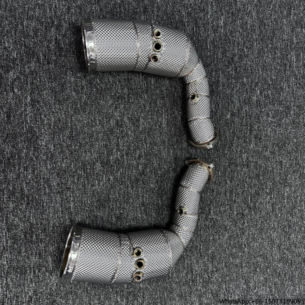 Stainless Steel Downpipe for S 2.9T 2019+ Exhaust System Performance Downpipe Muffler With OPF