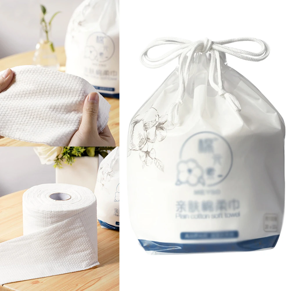 300 Pcs Disposable Cleansing Towels Single Use Wet Dry Face Wipes Personal Hygiene Makeup Removal Cotton Tissues