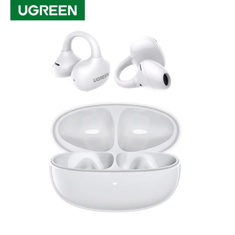 Беспроводные наушники UGREEN HiTune S8 ClipBuds Pro с открытым ухом, активным шумоподавлением, Bluetooth, Hi-Res LDAC, заушные наушники-клипсы
