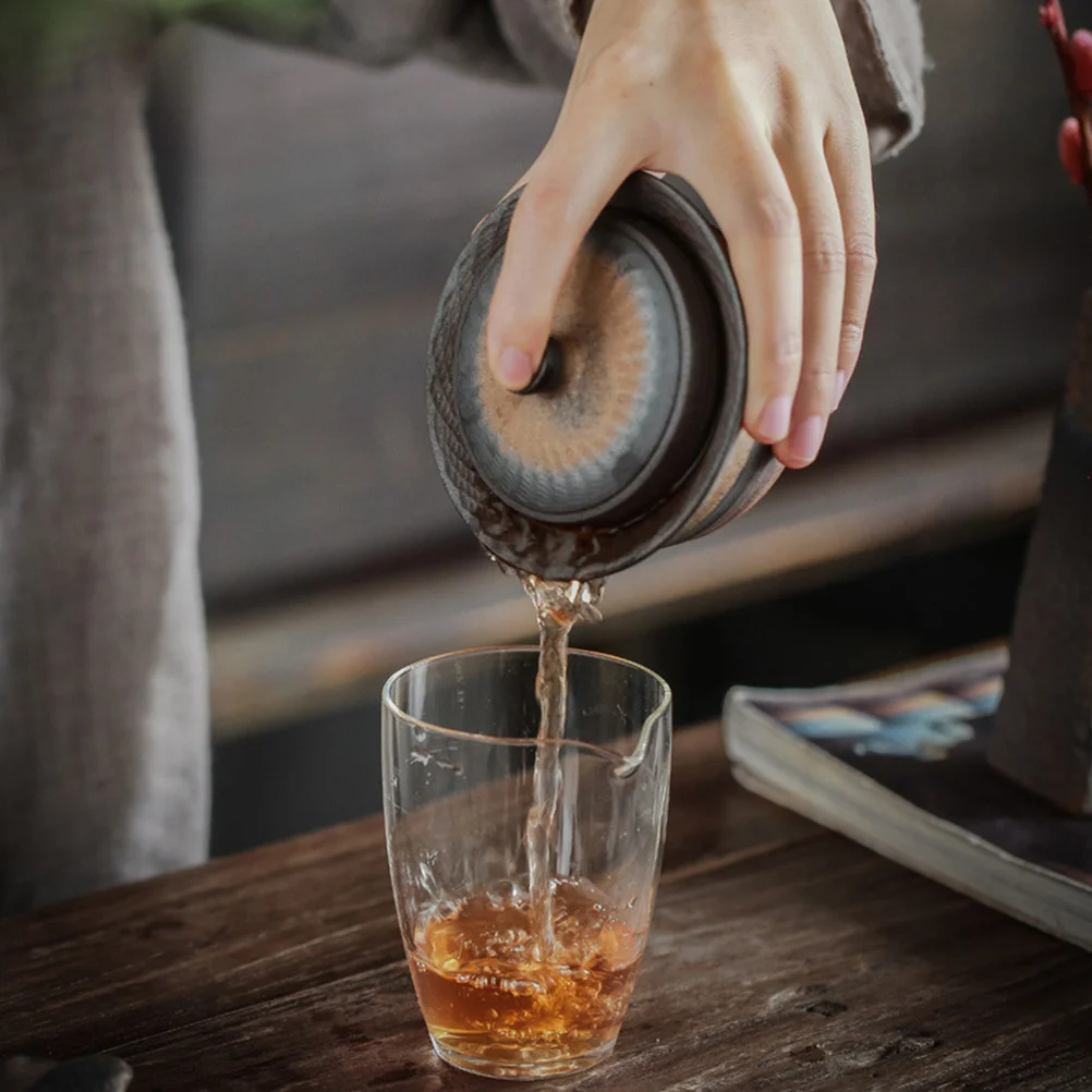 

1 шт., керамический чайник He Xiang Gai Wan, 170 мл, портативный домашний чайный сервиз ручной работы, посуда для напитков, декор, керамический чайник