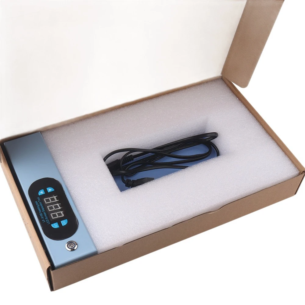 Platform film ironing machine digital display high power heating table mobile phone tablet screen removal heating tablet ironing