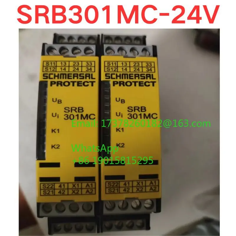 

Second-hand test OK Safety relay SRB301MC-24V