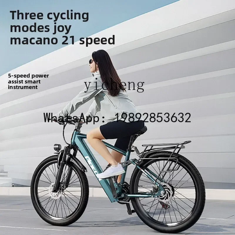 AB  Flying Pigeon Electric Power Mountain Bike Off-road Adult Male and Female Mobility Lithium Electric Vehicle Battery Bicycle