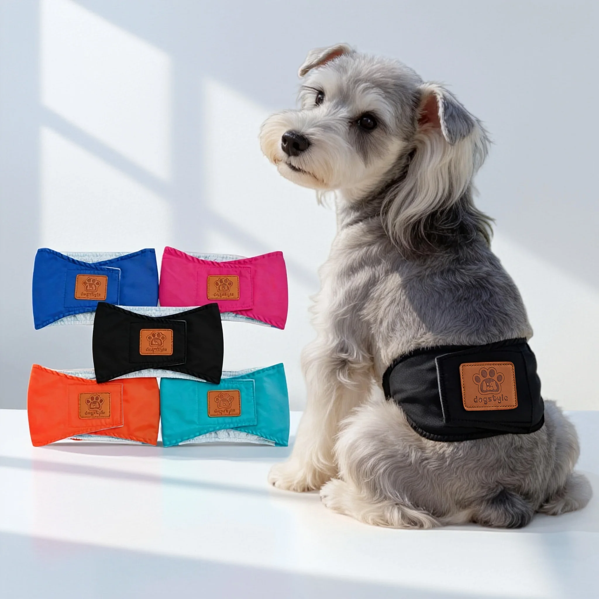 

Reusable Breathable Male Dog Underwear Manners Belt Puppy Training Supplies Pet Cleaning Products for Puppies Small, medium dog