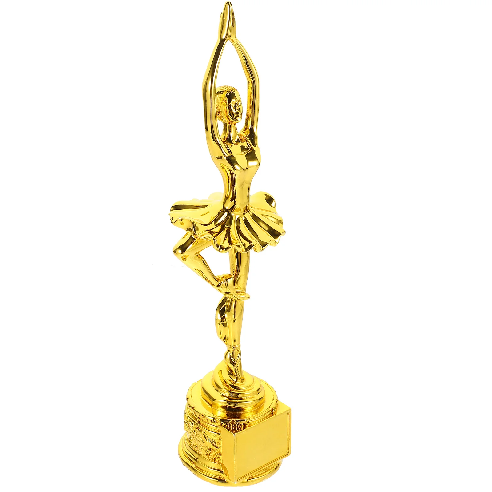 

1pc Resin Dance Competition Award Prop Dancing Performance Decor Dancer Shaped Decorative Cup Resin Dancing Trophy Cheer Trophy