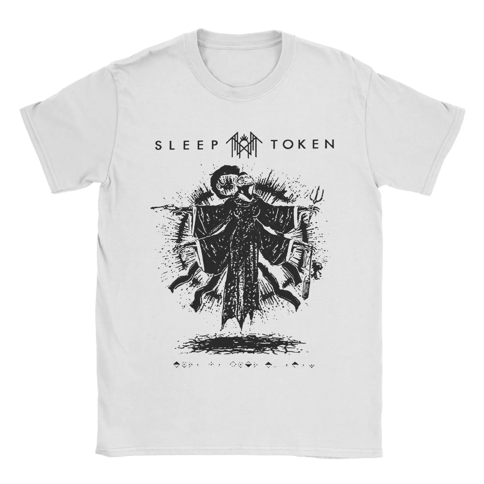 

Men Women Sleep Heavy Band Tokens T Shirt Cotton Graphic Printed T-Shirt Clothing Outfits